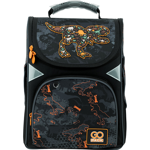 Ортопедичний рюкзак (ранець) до школи для хлопчика GoPack Education каркасний GO22-5001S-6 Dinosaurs